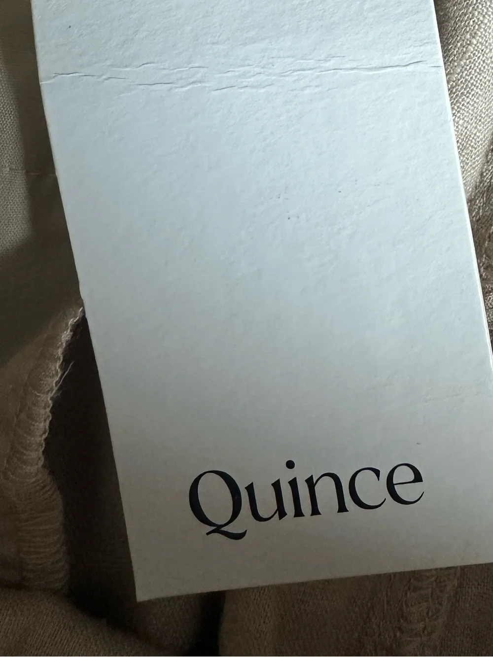 Quince Wide-Leg Linen Blend Pants in Flax color size XL NWT